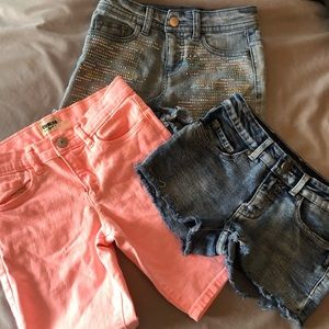 Girls size 7/8 (small) shorts lot